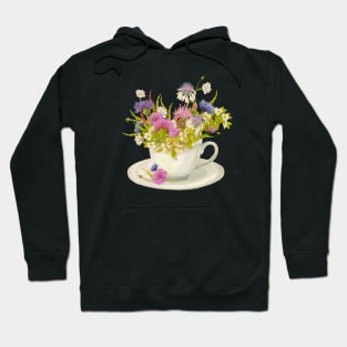 The Wildflower-Wildflowers Watercolor Hoodie